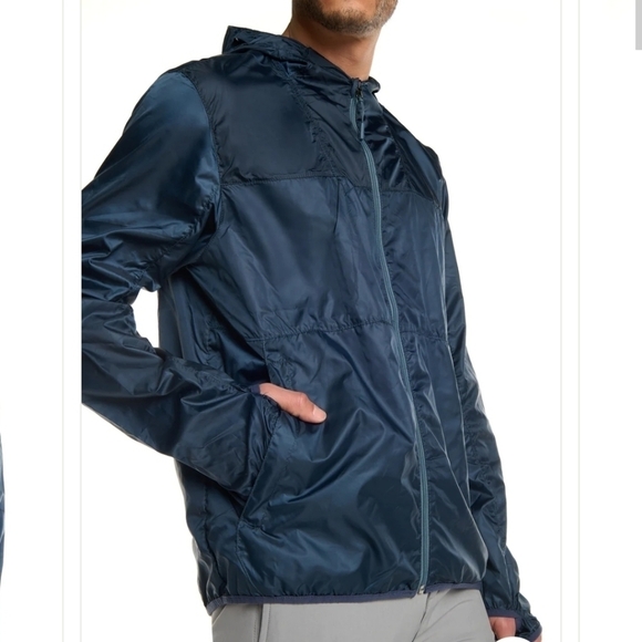 Kyodan ACTION PACKABLE WINDBREAKER Navy - Picture 2 of 10